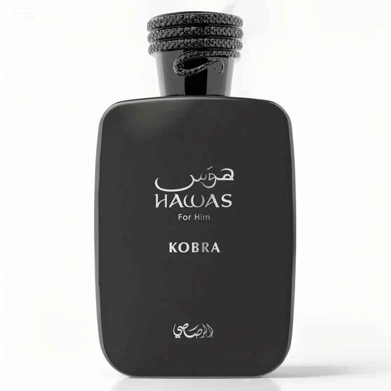 Hawas Kobra Rasasi para Hombres 105ml/3.6oz With its long-lasting bergamot and musk scent, it's an ideal gift choice.