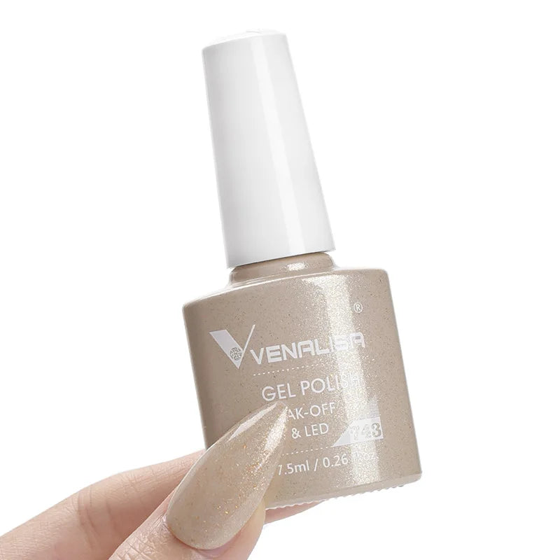Venalisa Foil Transfer Gel Easy Apply Nail Art Design Manicure Enamel Gel Polish UV LED Gel Nail Polish Lacquer Varnish Foil 743