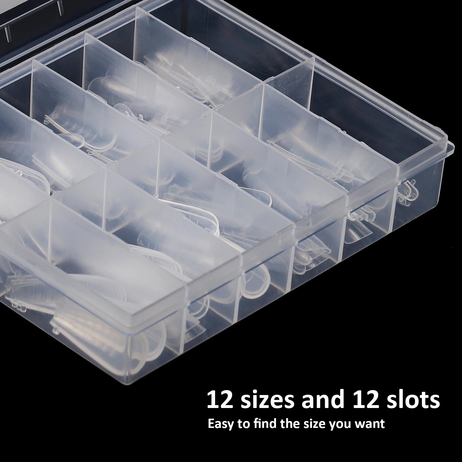 NEW Stiletto Coffin Clear Dual Forms False Tips Quick Building Gel Mold Nail System Full Cover Nail Extension Forms Top - 