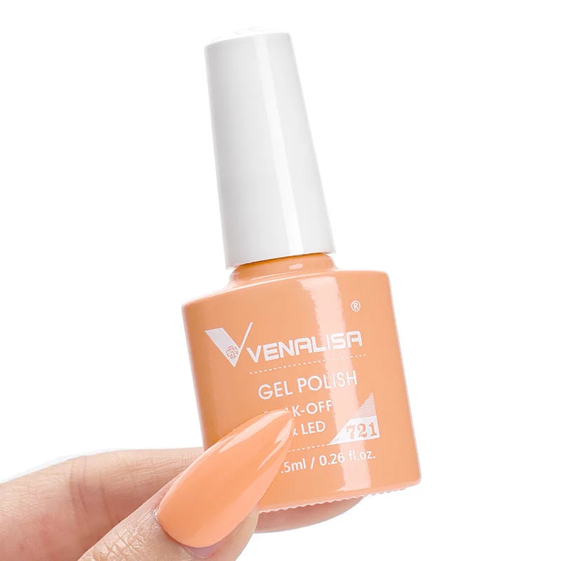 Venalisa Foil Transfer Gel Easy Apply Nail Art Design Manicure Enamel Gel Polish UV LED Gel Nail Polish Lacquer Varnish Foil 721