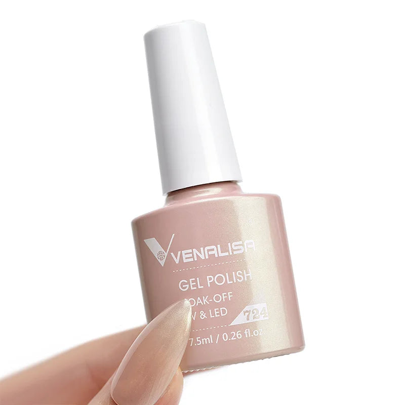 Venalisa Foil Transfer Gel Easy Apply Nail Art Design Manicure Enamel Gel Polish UV LED Gel Nail Polish Lacquer Varnish Foil 724