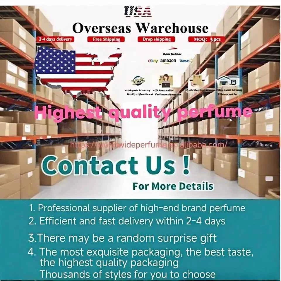 USA Warehouse 100ml Unisex Long-lasting Floral Liquid Parfum Customizable Wedding Perfume with Oem-Brand Fragrance - 