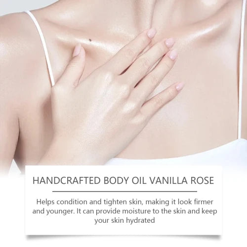 WOODSLEEP handmade vanilla Rose body nourishing skin delicate and easy to absorb fragrance massage essential oil - 