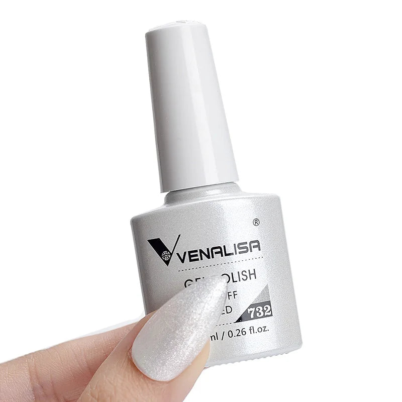 Venalisa Foil Transfer Gel Easy Apply Nail Art Design Manicure Enamel Gel Polish UV LED Gel Nail Polish Lacquer Varnish Fo...