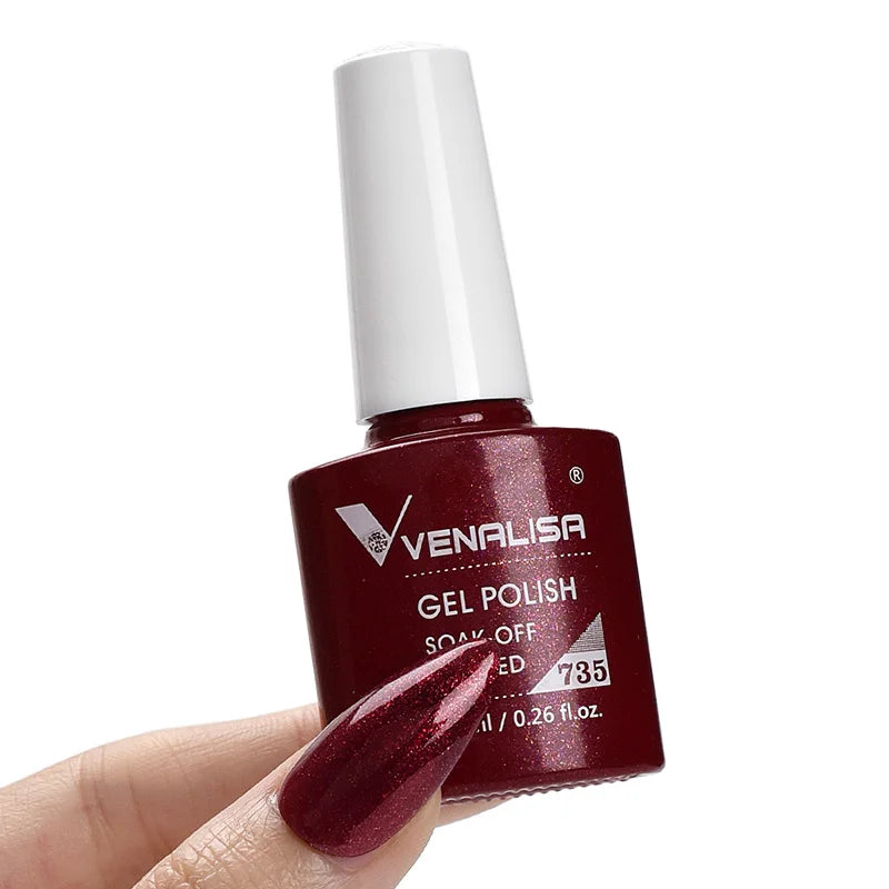 Venalisa Foil Transfer Gel Easy Apply Nail Art Design Manicure Enamel Gel Polish UV LED Gel Nail Polish Lacquer Varnish Foil 735