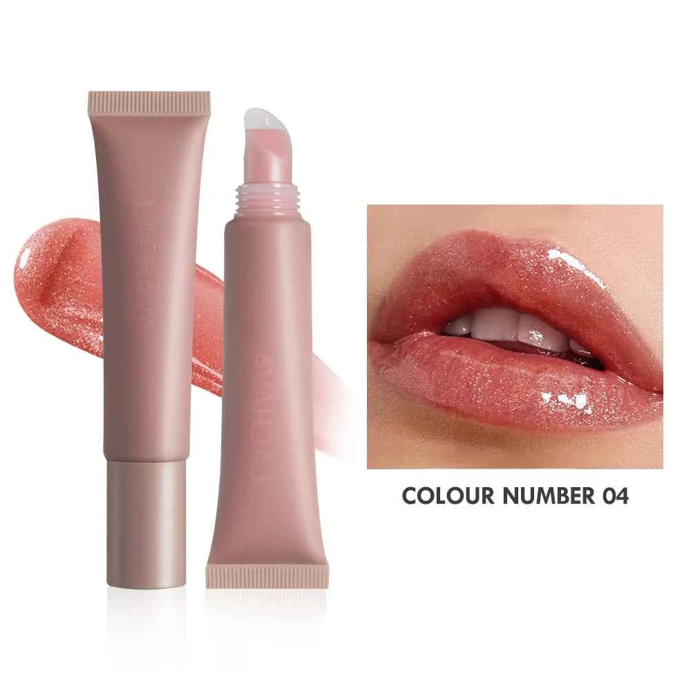 OEM Wholesale Cosmetic Plumping Smooth Lip Gloss Moisturizing High Pigment Vegan Glossy Hydrating Tinted Lipgloss Private ...