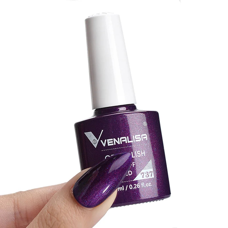 Venalisa Foil Transfer Gel Easy Apply Nail Art Design Manicure Enamel Gel Polish UV LED Gel Nail Polish Lacquer Varnish Foil 737