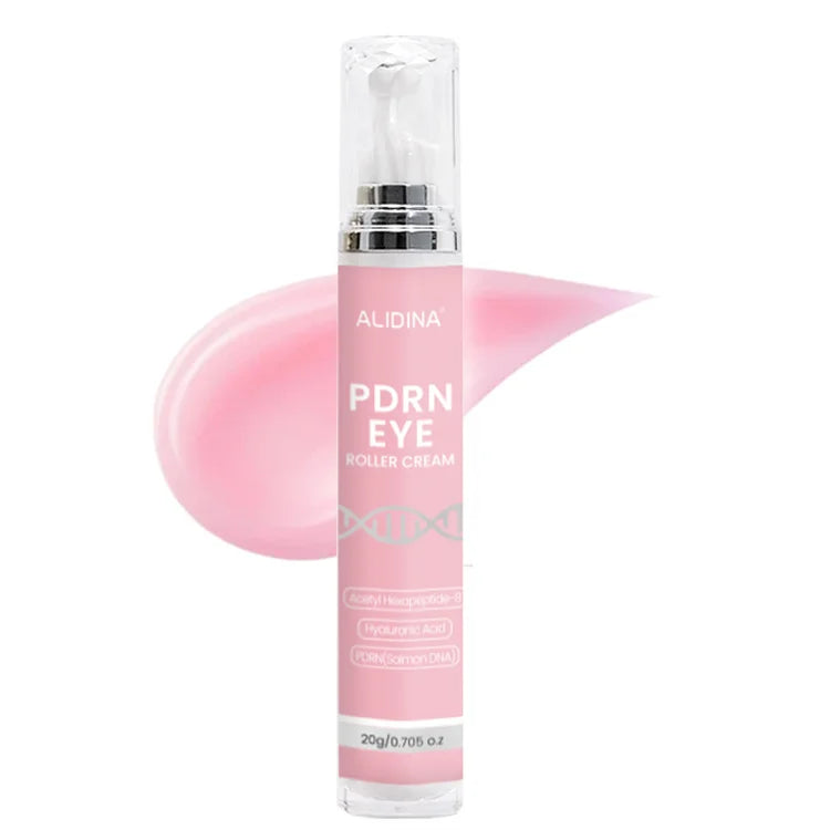 Anti Aging Eye Cream With Massage Roller PDRN Repair Firming and Moisture Boost Aurora Glow Avenue - 