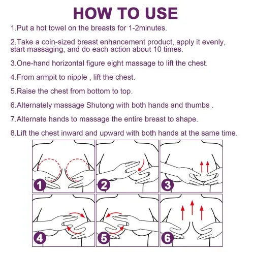 North Moon Cream Plump Breasts Care Firming Breast Massage - 