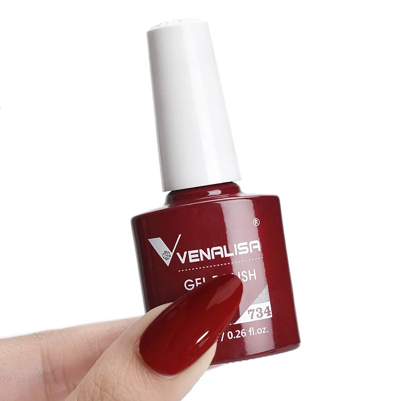 Venalisa Foil Transfer Gel Easy Apply Nail Art Design Manicure Enamel Gel Polish UV LED Gel Nail Polish Lacquer Varnish Foil 734