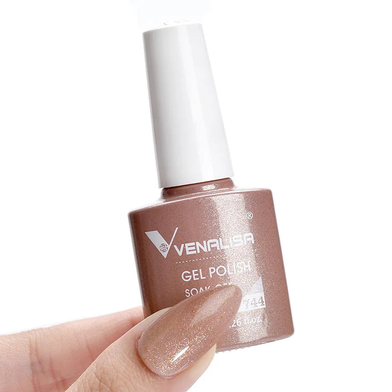 Venalisa Foil Transfer Gel Easy Apply Nail Art Design Manicure Enamel Gel Polish UV LED Gel Nail Polish Lacquer Varnish Foil 744