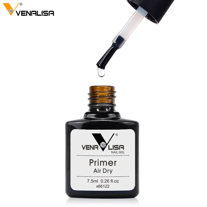 Hot Sell Venalisa Nail Art 7.5ml Tempered Top Coat Matt Top Primer Base Coat Color Gel Nail Polish UV Gel Soak Off Manicur...