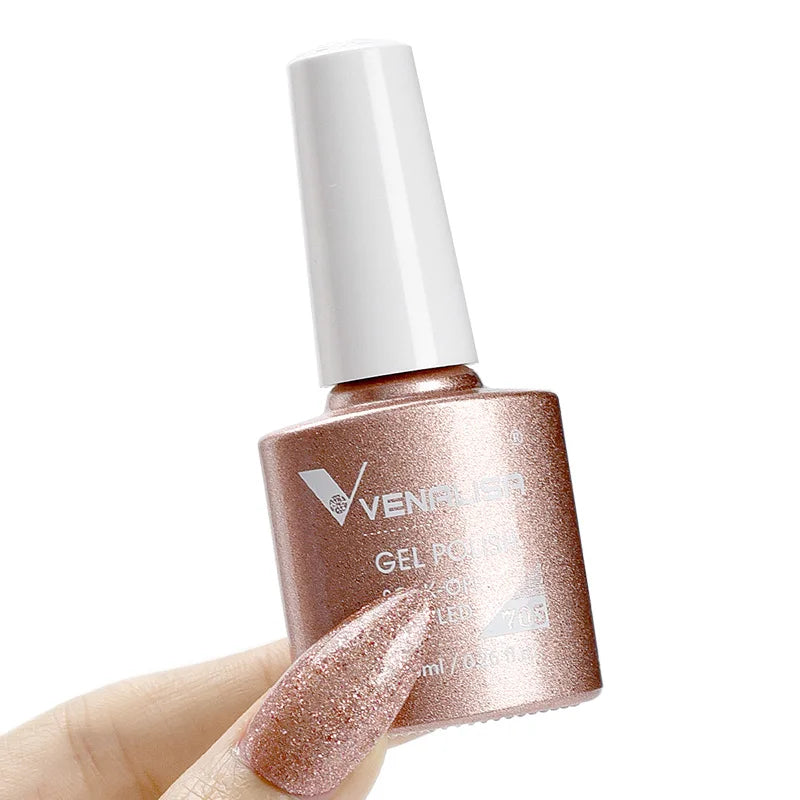 Venalisa Foil Transfer Gel Easy Apply Nail Art Design Manicure Enamel Gel Polish UV LED Gel Nail Polish Lacquer Varnish Fo...