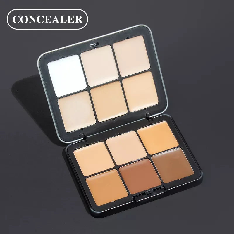 Vegan Blush Cream Concealer Palette 12 Color Contour Palette Cream Blush Concealer Makeup Palette Private Label #3
