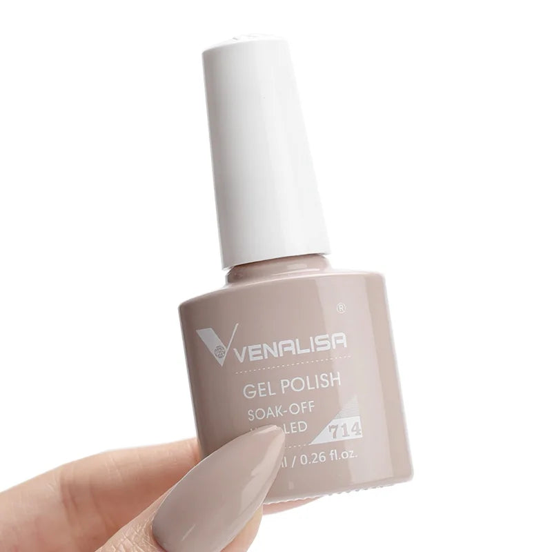 Venalisa Foil Transfer Gel Easy Apply Nail Art Design Manicure Enamel Gel Polish UV LED Gel Nail Polish Lacquer Varnish Foil 714