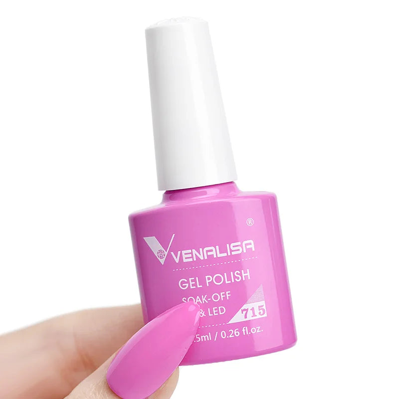 Venalisa Foil Transfer Gel Easy Apply Nail Art Design Manicure Enamel Gel Polish UV LED Gel Nail Polish Lacquer Varnish Foil 715