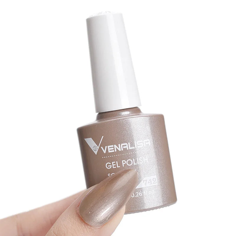 Venalisa Foil Transfer Gel Easy Apply Nail Art Design Manicure Enamel Gel Polish UV LED Gel Nail Polish Lacquer Varnish Foil 742