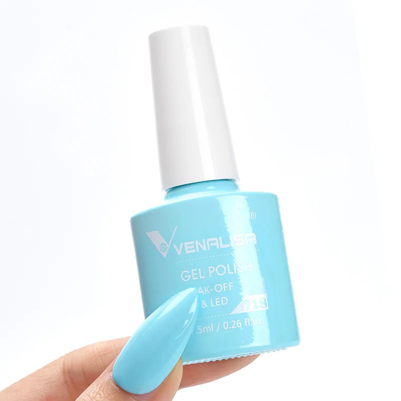 Venalisa Foil Transfer Gel Easy Apply Nail Art Design Manicure Enamel Gel Polish UV LED Gel Nail Polish Lacquer Varnish Fo...
