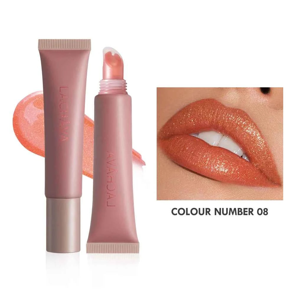 OEM Wholesale Cosmetic Plumping Smooth Lip Gloss Moisturizing High Pigment Vegan Glossy Hydrating Tinted Lipgloss Private ...