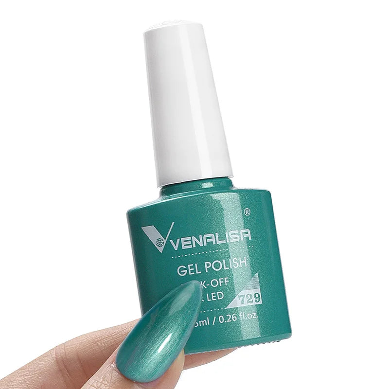 Venalisa Foil Transfer Gel Easy Apply Nail Art Design Manicure Enamel Gel Polish UV LED Gel Nail Polish Lacquer Varnish Fo...