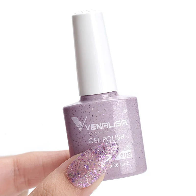 Venalisa Foil Transfer Gel Easy Apply Nail Art Design Manicure Enamel Gel Polish UV LED Gel Nail Polish Lacquer Varnish Foil 702
