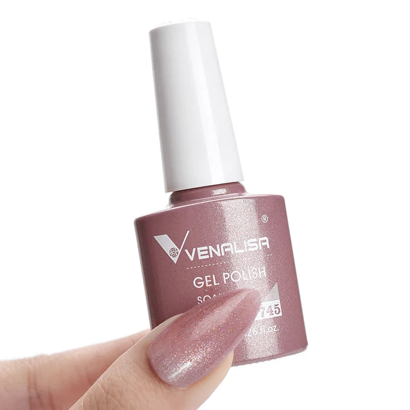Venalisa Foil Transfer Gel Easy Apply Nail Art Design Manicure Enamel Gel Polish UV LED Gel Nail Polish Lacquer Varnish Fo...