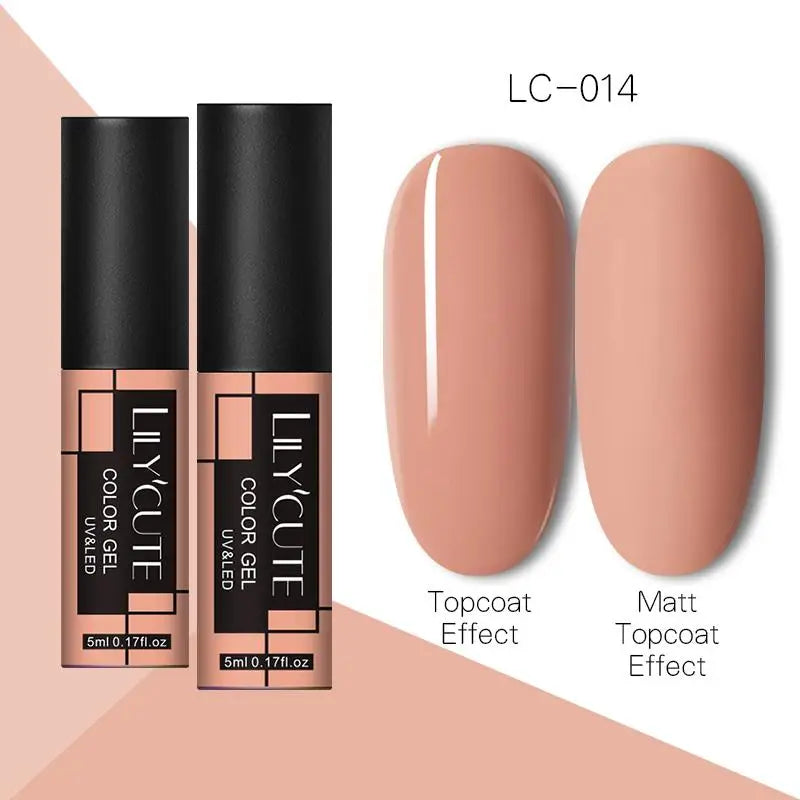 LILYCUTE 5ML Metallic Painting Liner Gel Nail Polish Super Bright Gold Silver Mirror Drawing Gel Semi Permanent Line Frenc...