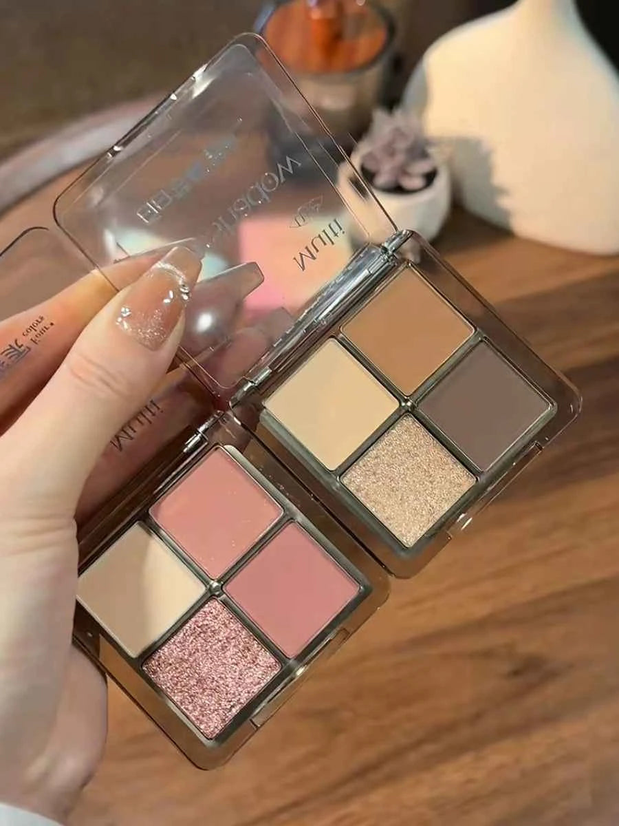 Smoke Tray Begins Involution Daydream Wake-up Home Eye Shadow Plate Four Colors Light Fashion Student Parity 2025 New Arri...