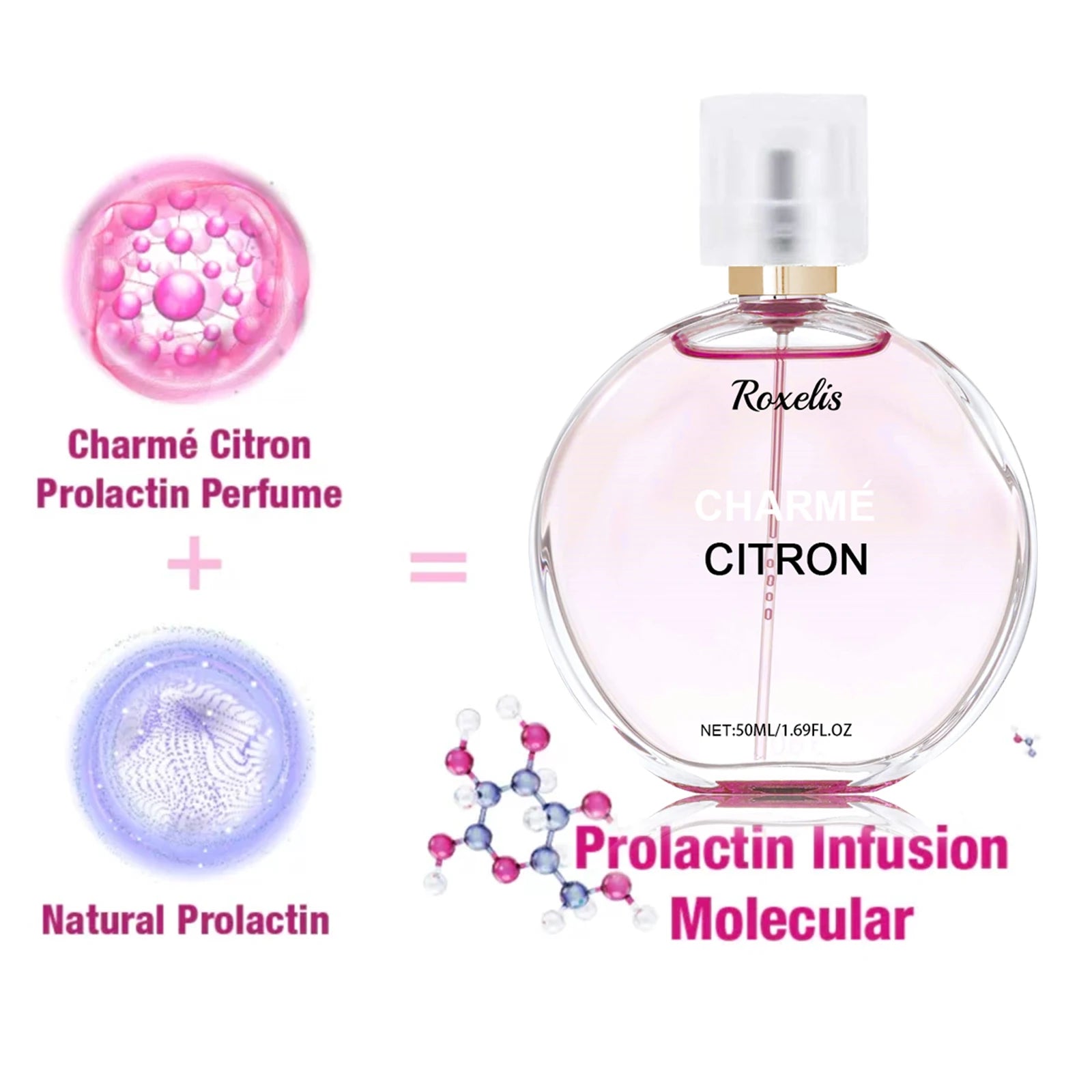 Women's Perfume - Elegant Charming Floral Scent Long Lasting Fresh Mild Non-Irritating, Subtle Fragrance for Dating & Dail...