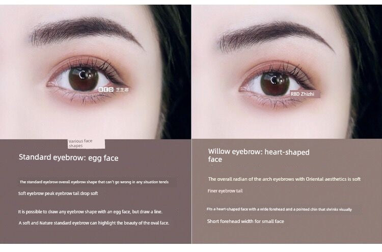 In Stock South Korea Etudehouse ERISE HOUSE New Arrival Double-Headed Rotate Automatic Eyebrow Pencil Waterproof Sweat-Proof Flat Eyebrow