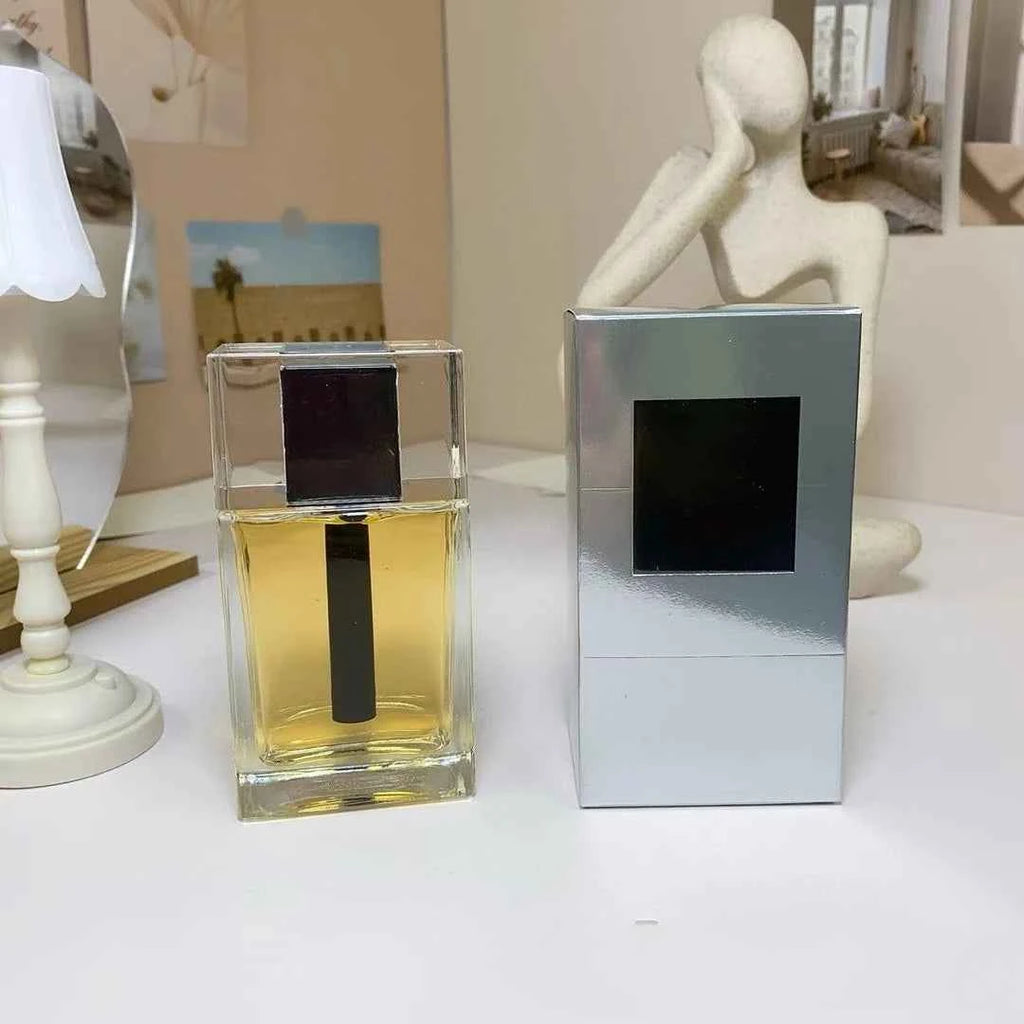 100ML Brand Men's Perfume Cedar Patchouli Showcasing Masculine Charm A Sophisticated Niche Scent Suitable For Various Occasions Gold-100ML