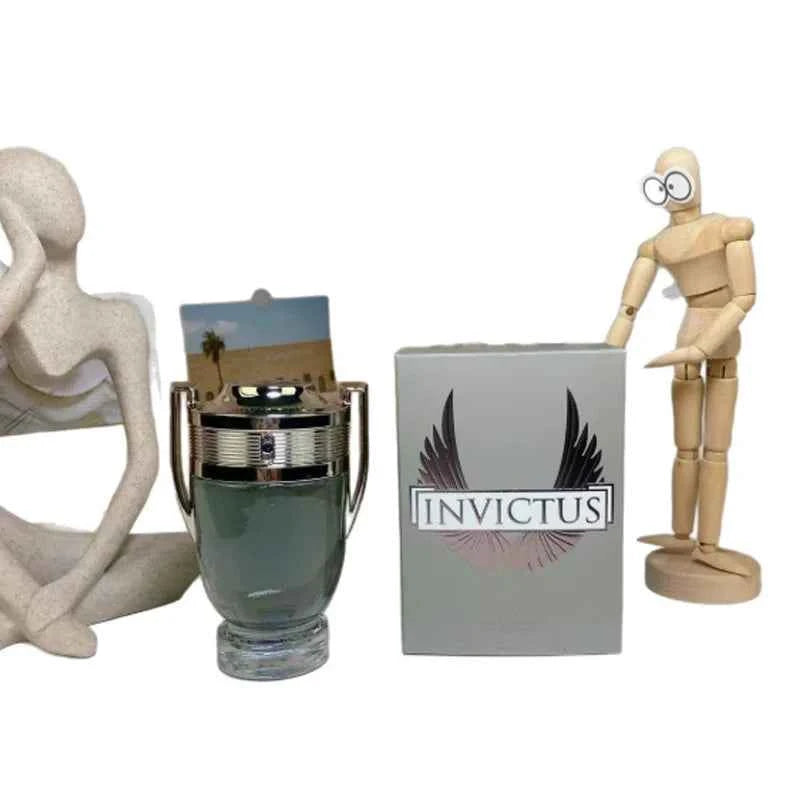 100ML 3.4FL.OZ Men's Perfume Woody Aquatic Notes Fresh Ocean Fragrance Spray Parfum Warrior Trophy Perfume Long-lasting Male