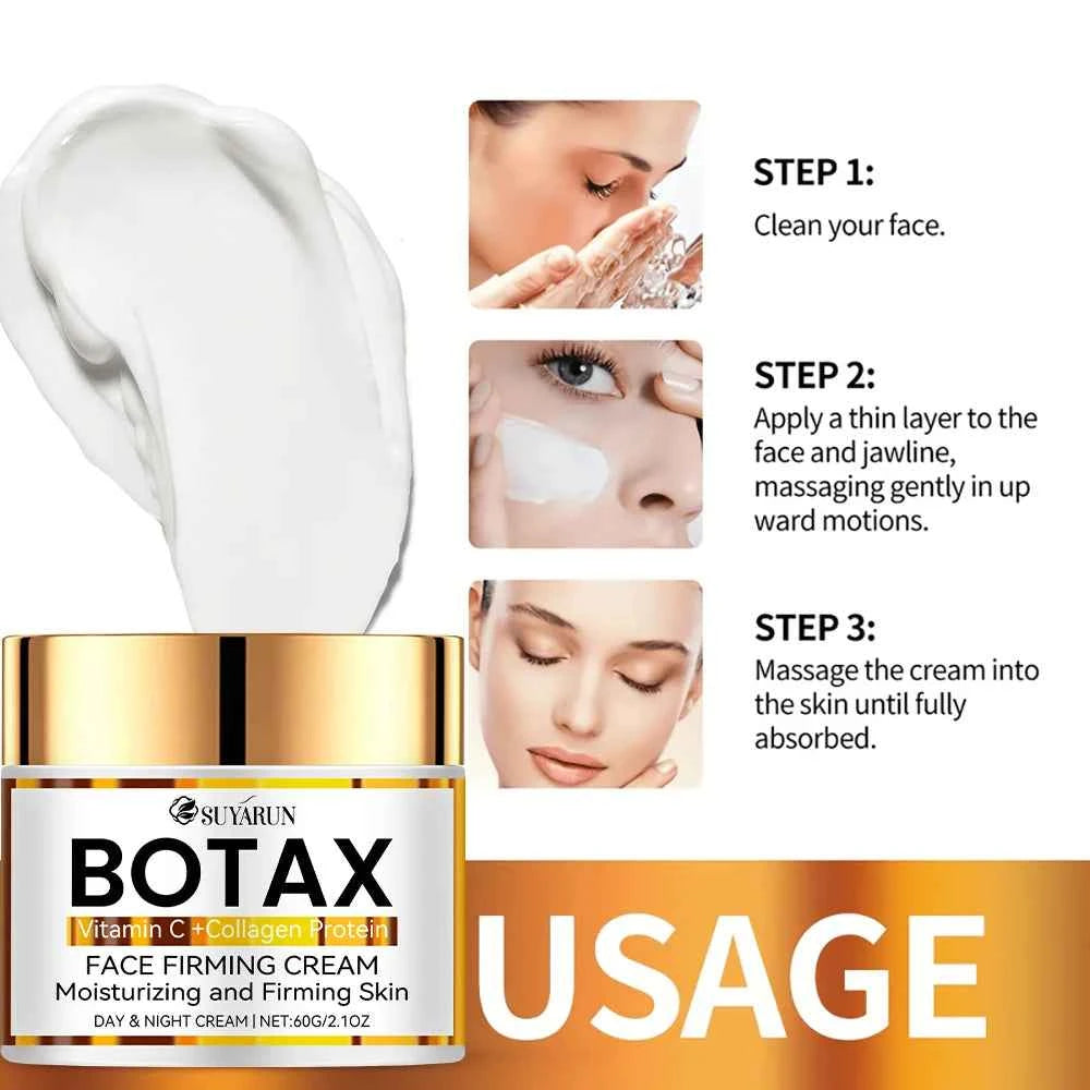 SUYARUN Professional Botax Anti-Aging Face Cream | Wrinkle Reduction & Skin Tightening Formula | Natural Ingredients.