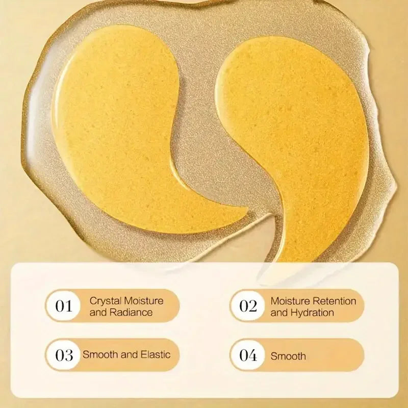 Turmeric vitamin C Eye Mask Anti Wrinkle Remove Dark Circle Eye Bags Puffiness Reduce Fine Line Firming Brightening Eye Patches Aurora Glow Avenue