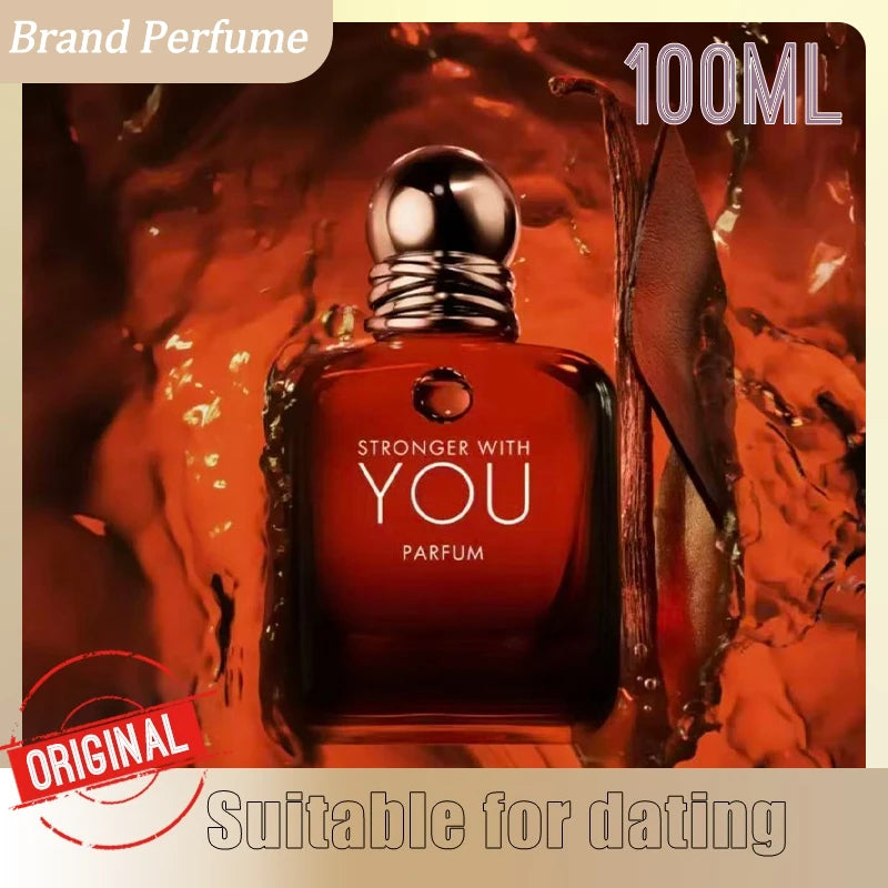 100ML Brand Perfume with a woody scent simple and high-end long-lasting fragrance showcasing men's charm suitable for daily use
