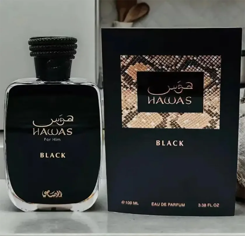 Hawas Ice For Him, Hawas Cologne For Men EDP 100ML (3.4Oz) | Long-Lasting Eau De Parfum | Ideal For Holiday Gift black 100ml United States