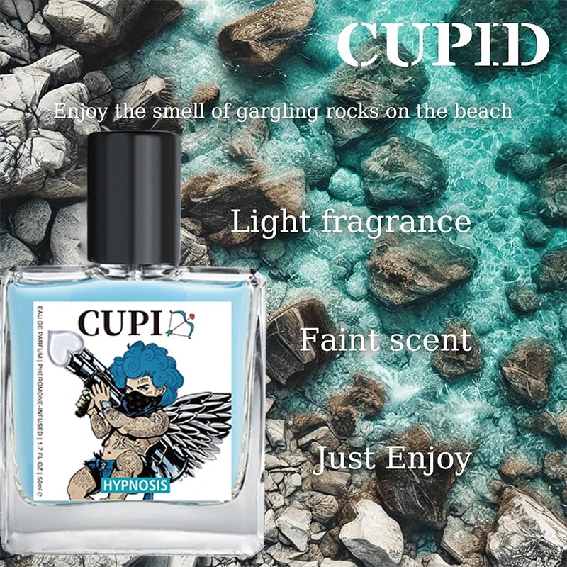Cupid Perfume Long-lasting Fragrance Neutral Pheromone Floral Fruity Fragrance Cologne Attract Opposite Sex Charm Dating perfume