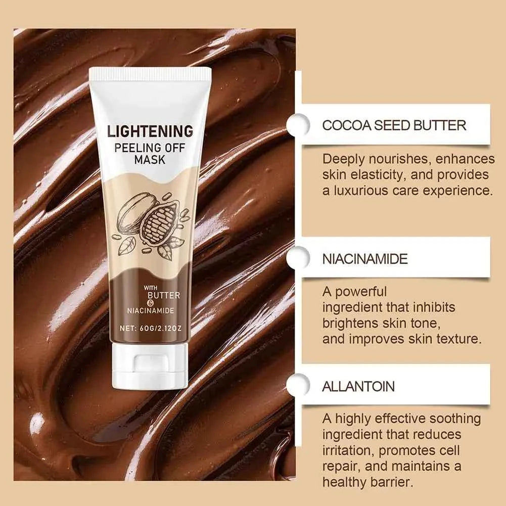 Niacinamide Collagen Peel Off Mask Deep Cleaning Oil-Control Shrink Pores Hydrating Smooth Face Skin Care 60g/100g - 