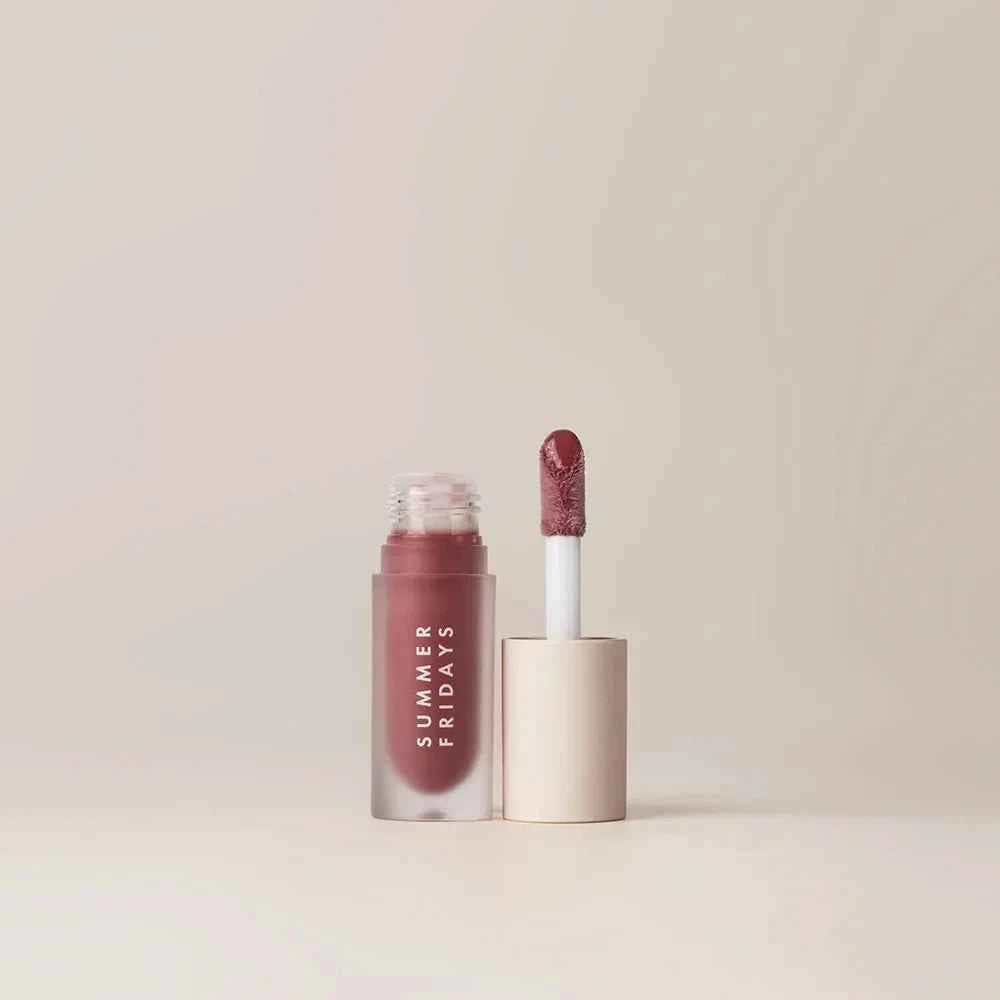 Summer Fridays Lip Balm Moisturizing Mirror Lip Gloss Lip Vanilla Pink Sugar Pink Guava Smell Lipstick Transparent Oil Mak...