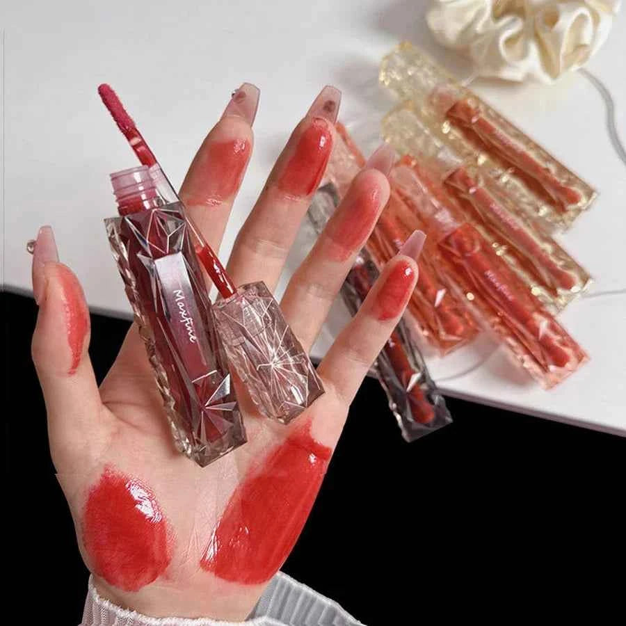 Mirror Lip Gloss Lip Gloss Lip Moisturizing Liquid Lipstick Waterproof Long-lasting Brightening And Non Fading Lip Gloss - 