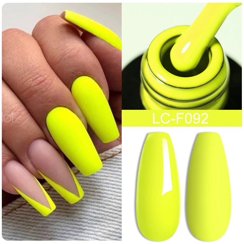 LILYCUTE Ancora Red Color Gel Nail Polish 152 Colors Fall Winter Trendy Long-Lasting French Style For Manicure Nail Art UV...