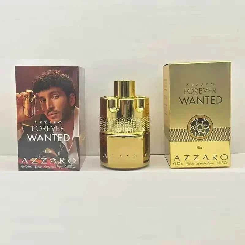 100ML For Azzaro The Most Wanted Parfum Charm Eau De Parfum Intense Spicy Woody Seductive Fragrance Date Lasting Wear Perfume pure-gold 100ML