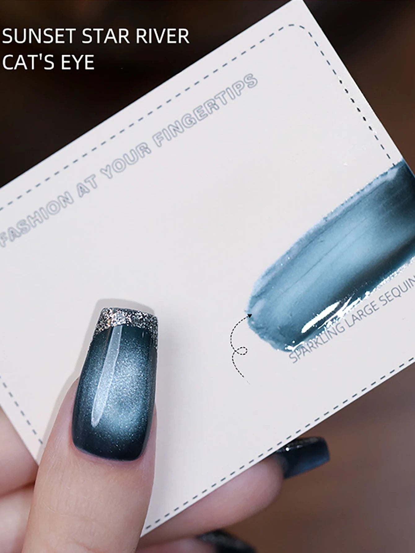 1-8pcs TC Flow Light White Cat Eye Gel Nail Polish Ultra Shine Soak Off UV Gel Mirror Glass Cat Magnet Gel Varnish Nail Su...