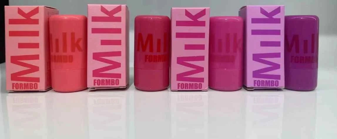 1/2/4PCS Jelly Lipstick Cheek Blush Stick Long Lasting Moisturized Blusher Sticker Lip Gloss Rouge Cream Facial Makeup Cos...