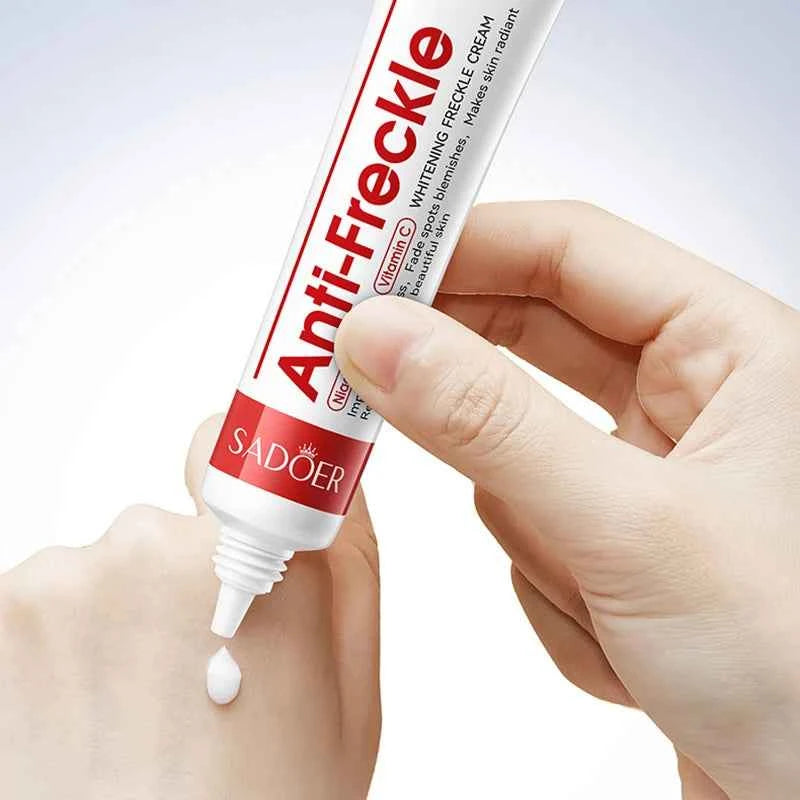 SADOER Anti Freckle Cream Face Whitening Creams Spot Removing Anti-aging Moisturizing Freckles Removal Facial Cream Skin C...