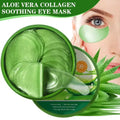 60pcs Aloe Vera Collagen Eye Mask Anti Dark Circles Removal Eyes Bags Moisturizing Firming Eye Patches Eyes Skin Care Products Aurora Glow Avenue
