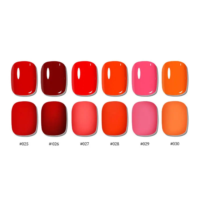 Gairriy 15ml Gel Nail Polish 6 Colors/Set Glitter Soak Off UV LED Semi-Permanent Varnish Art Salon 120 Colours Nail Access...