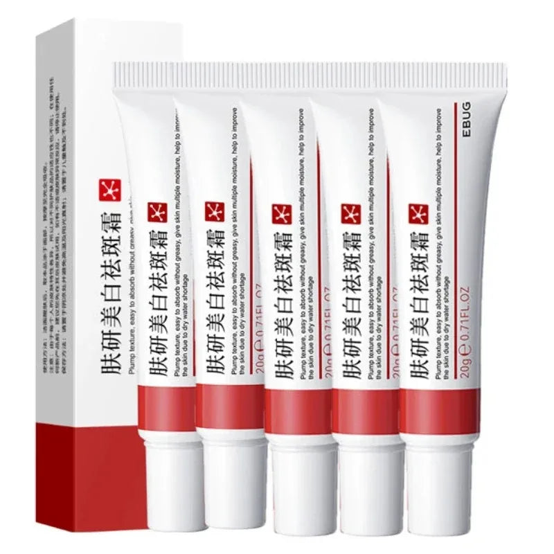 1/3/5pcs Whitening Freckle Cream Niacinamide Remove Dark Spot Cream Anti Freckle and Aging Cream Fade Pigmentation Melasma Skin 5pcs