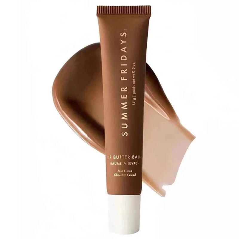 Summer Lip Balm Fridays Moisturizing Smooth Soft Gloss Lipstick Hydrating Birthday Cake Vanilla Beige Lips Care Makeup Cosmetics Hot Cocoa