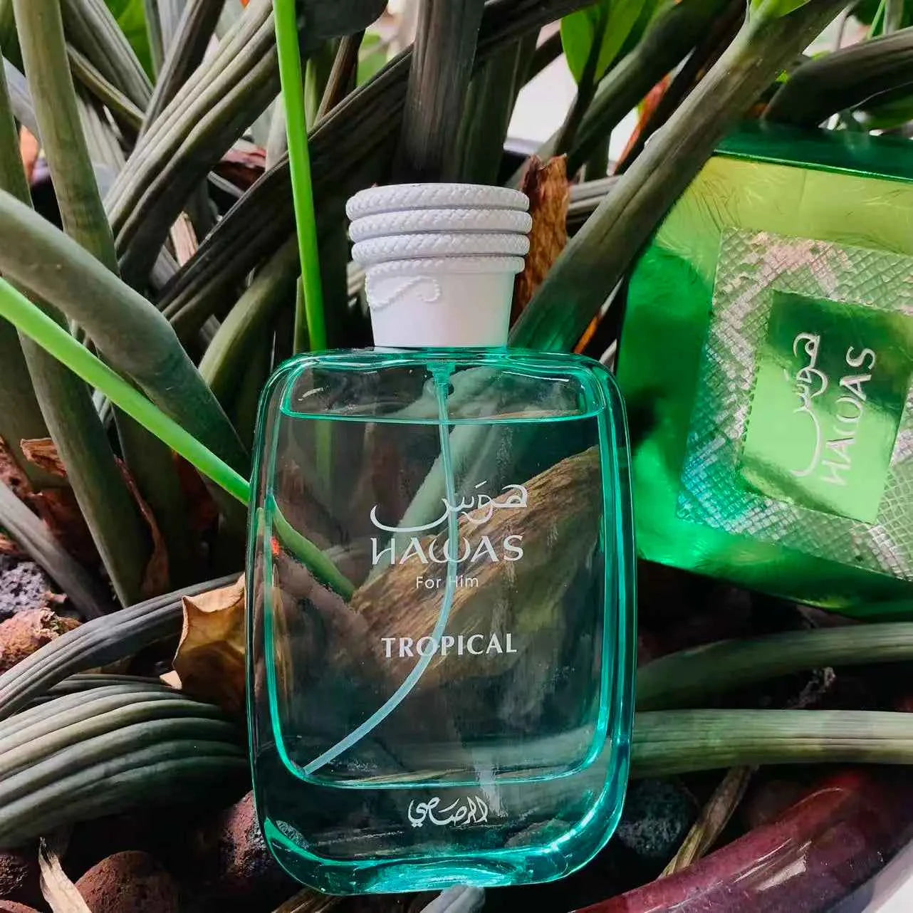 RASASI Hawas Men's tropical eau de toilette spray 3.4oz (100ml)